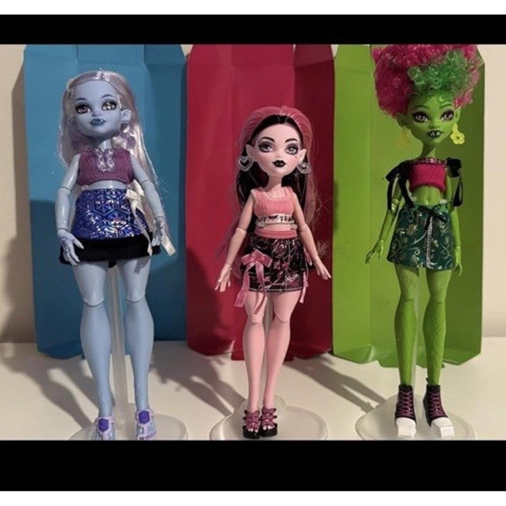 Monster High Self-Scare Secrets 2026 Frankie Abbey Bominable & Venus McFlytrap